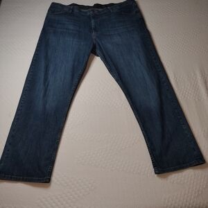 Wrangler Men's Deep Indigo Relaxed Jeans